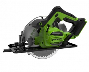 Циркулярная пила аккумуляторная Greenworks GD24CS, 24V, бесщеточная, без АКБ и ЗУ — изображение 2