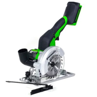 Циркулярная мини пила аккумуляторная Greenworks Арт. 1501207, 24V, бесщеточная, без АКБ и ЗУ