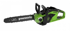 Цепная пила аккумуляторная GreenWorks GD40CS15, 40V, 35 см, бесщеточная, без АКБ и ЗУ — изображение 2