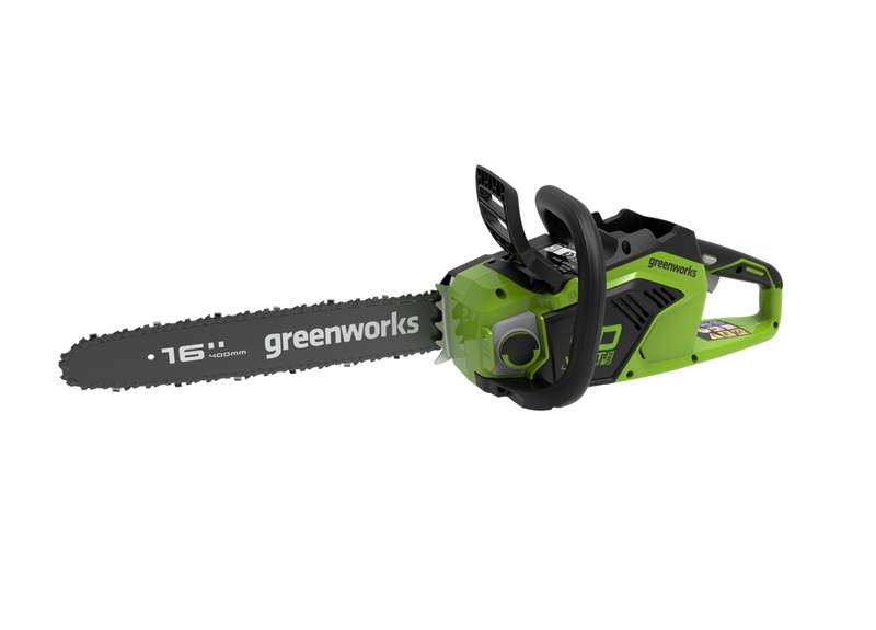 Цепная пила аккумуляторная GreenWorks GD40CS18, 40V, 40 см, бесщеточная, без АКБ и ЗУ — изображение 3