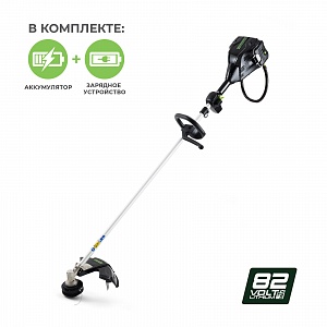 Триммер аккумуляторный Greenworks GС82BCK5, 82V, 41 см, бесщеточный, с 1хАКБ 5 А.ч. и ЗУ — изображение 2