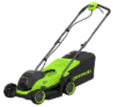 Газонокосилка аккумуляторная Greenworks GD24LM331, 24V, 33 см, бесщеточная, без АКБ и ЗУ (2520607) — изображение 3