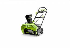 Снегоуборщик аккумуляторный Greenworks GD40ST, 40В, 51 см, бесщеточный — изображение 2