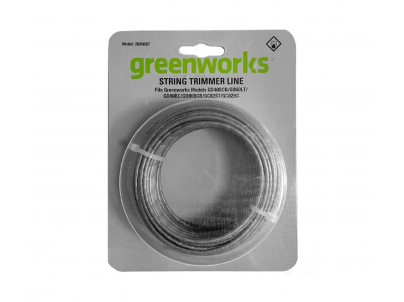 Леска для триммеров Greenworks 1,6мм