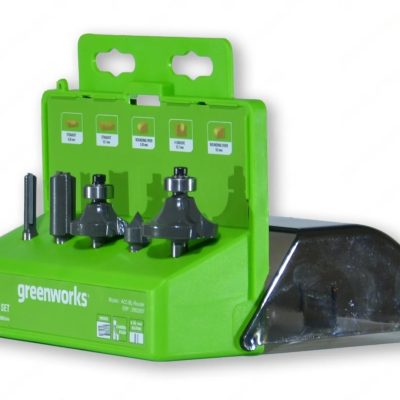 Набор фрез (5 шт.) для фрезера Greenworks