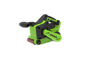 Ленточная шлифовальная машина бесщеточная аккумуляторная Greenworks G24BS — изображение 2