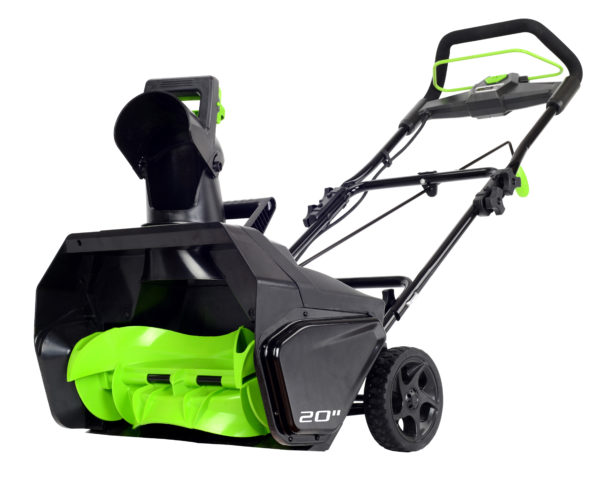 Снегоуборщик аккумуляторный Greenworks GD80ST, 80В, 51 см, бесщеточный — изображение 3