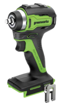 Гайковерт ударный аккумуляторный Greenworks Арт. 3803607, 24V, 200 Нм, бесщеточный, без АКБ и ЗУ — изображение 2