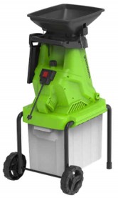 Измельчитель садовый электрический Greenworks Арт. 2208007, 220 В, 2800 Вт с контейнером — изображение 2