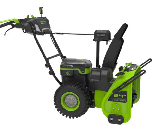 Снегоуборщик аккумуляторный Greenworks GD82ST56, 82V, 61 см, самоходный, бесщеточный, без АКБ и ЗУ — изображение 3
