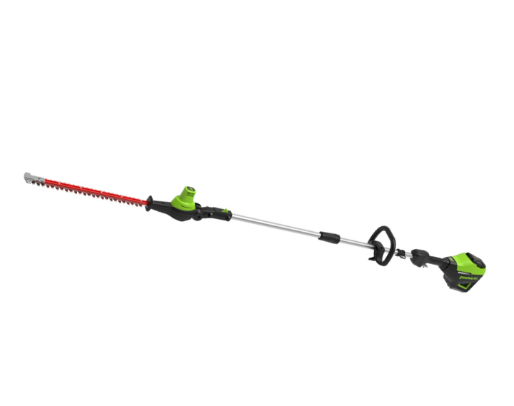 Кусторез штанговый аккумуляторный Greenworks Арт. 2301107, 60 В, 51 см, бесщеточный, без АКБ и ЗУ — изображение 3